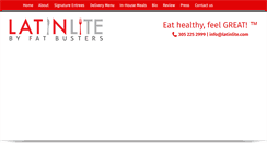 Desktop Screenshot of latinlite.com